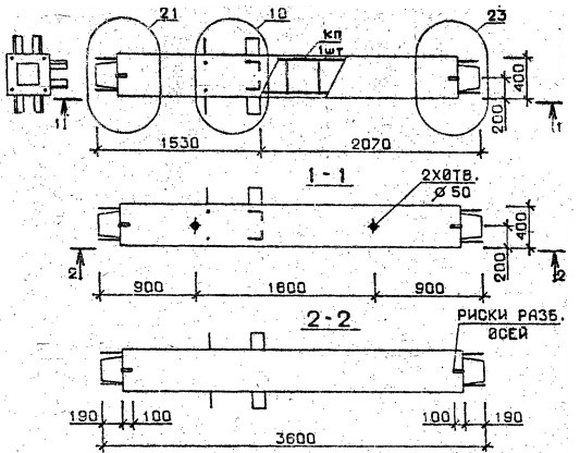 Колонна 3КС 36.36-7 Серия 1.020.1-2с/89